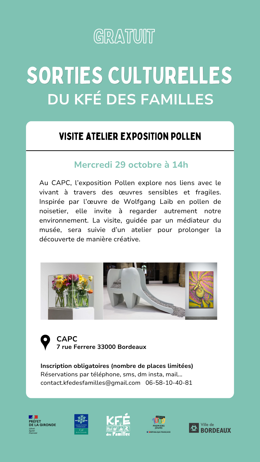 Sortie culturelle CAPC